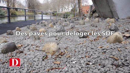 Des pavés pour déloger les SDF