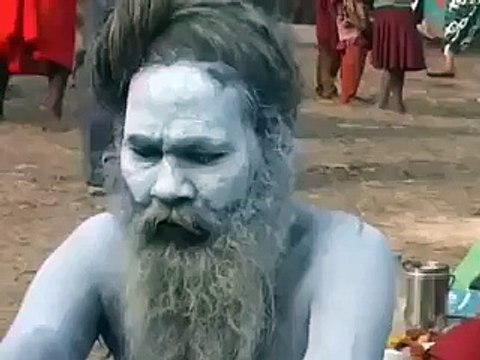 Indian Nude Sadhu Earning Shop -