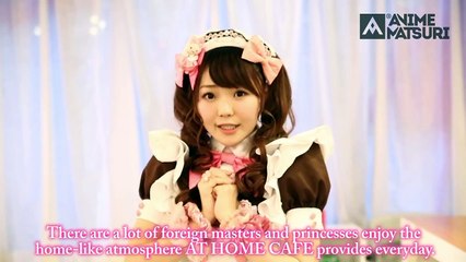 Hitomi at Anime Matsuri's Maid Cafe