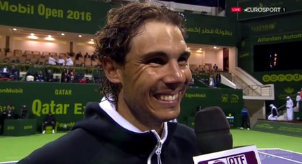 2016 Qatar Open QF Rafael Nadal vs. Andrey Kuznetsov