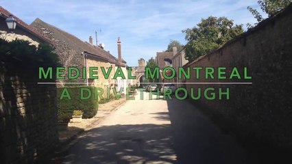 Medieval Montreal, France drive through