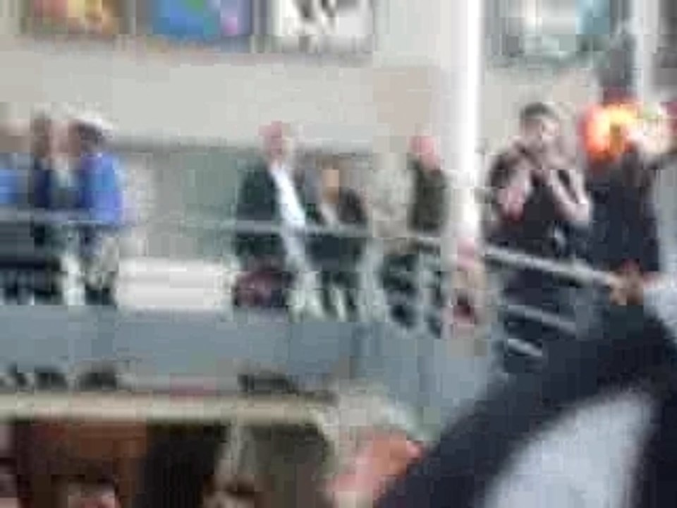 Les joueurs du sco monte dans le couloir!!!!!!!