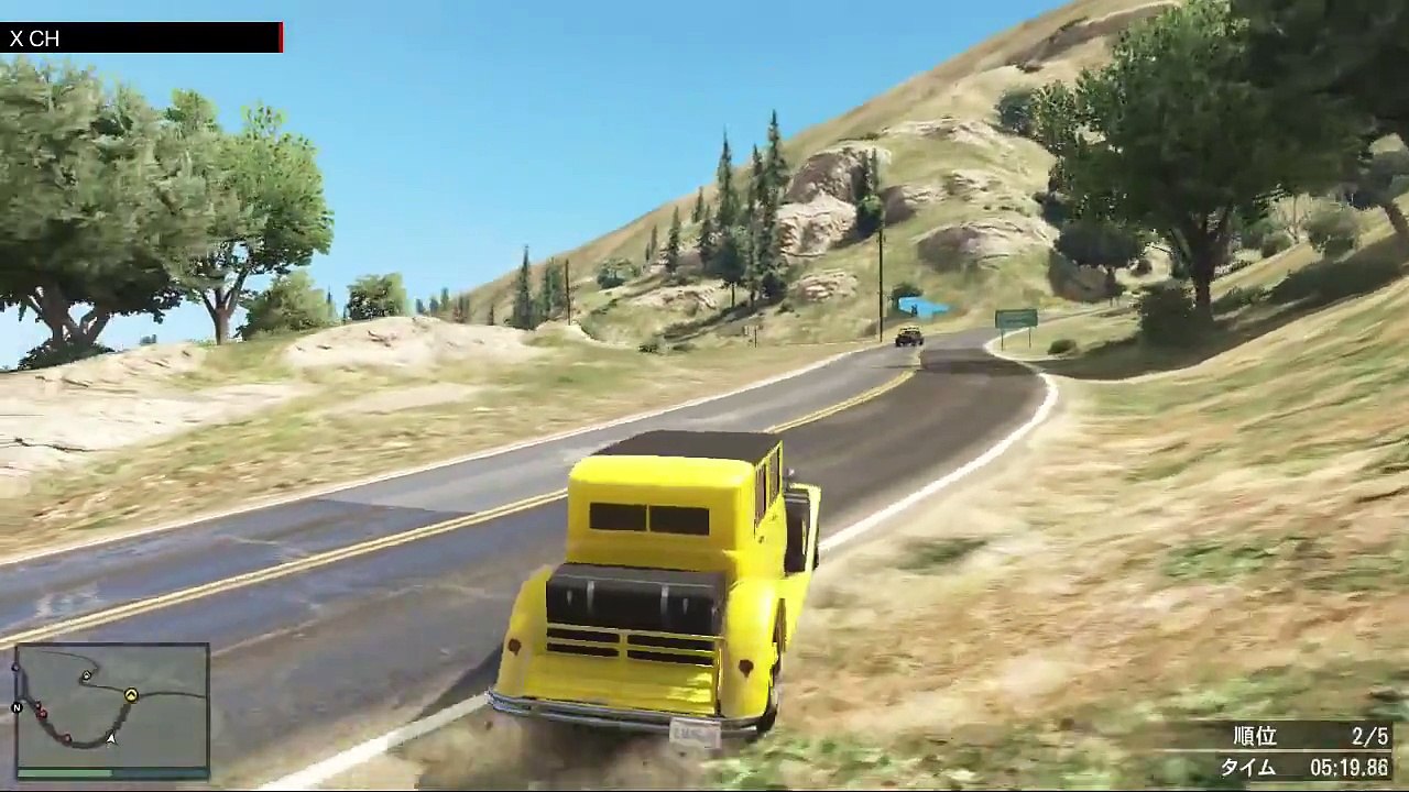 GTA5　オンライン実況　part301　鬼畜レース　まったり その1