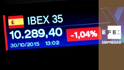 El Ibex 35 modera sus pérdidas y recupera los 9.000 puntos