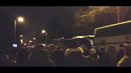 Everton and Man City Fans FIGHT After Semi Final