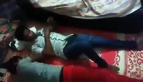 2 Youg Boys Teasing Each Other While Sleeping
