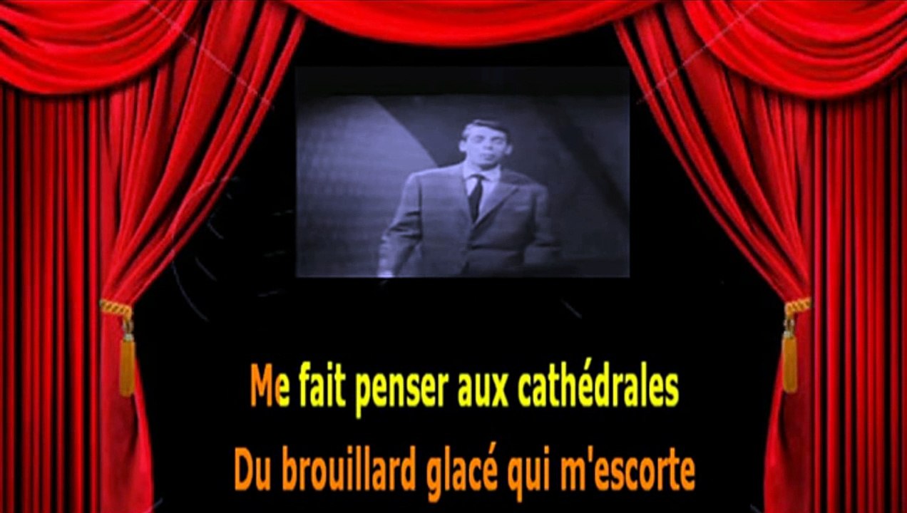Karaoké Jacques Brel - Je ne sais pas pourquoi