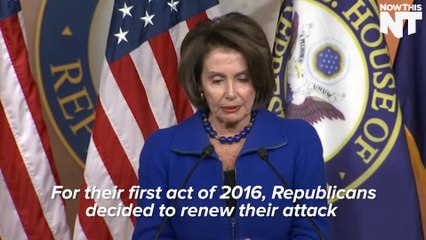 Pelosi: Bill to Defund Planned Parenthood "Insults" Women