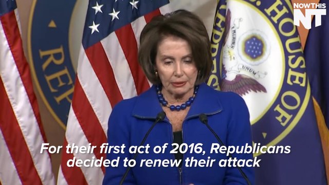 Pelosi: Bill to Defund Planned Parenthood Insults Women