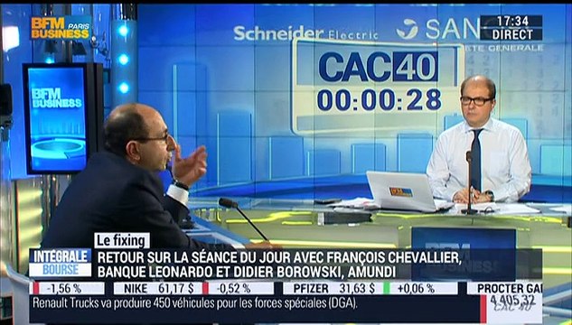 Le Club de la Bourse: François Chevallier, Didier Borowski et Nicolas Chéron - 07/01
