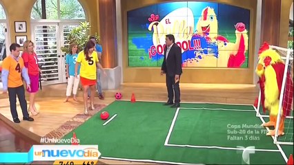Rashel Diaz scores on Un Nuevo Dia 5 27 15 part 1