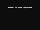 Symbols and Signs: Explorations [PDF Download] Symbols and Signs: Explorations# [Download]