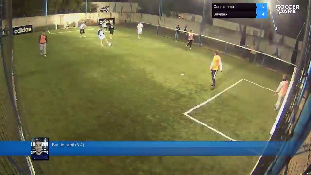 But de nabil (5-4) - Cannisimmo Vs Savimex - 05/01/16 20:30 - Loisir hiver 2015 (mardi soir)