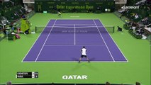 2016 Qatar Open QF Rafael Nadal vs. Andrey Kuznetsov / Highlights