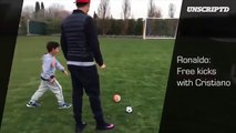 Cristiano Ronaldo_ What better way to spend time than to shoot some balls with m