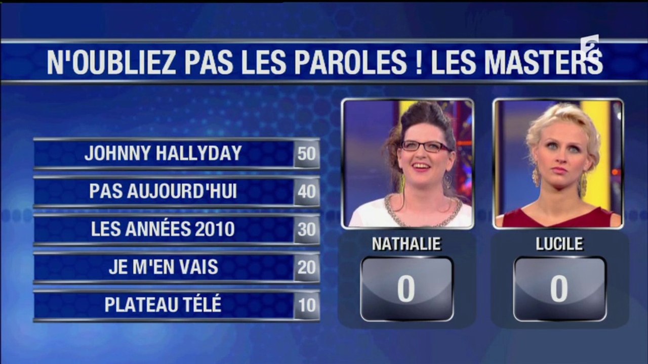 07 masters 2016 Lucile nathalie match aller