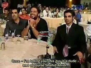 Shahrukh Khan talking about Shahid Afridi & Peshawar