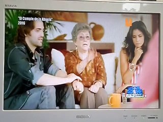 EL CUMPLE DE LA ABUELA, TIARE SCANDA, ENTREVISTA, ES DE NOCHE, ENE 72016