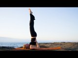 Sarvangasana - Shoulder Stand Yoga, Exercise for Slimming - English