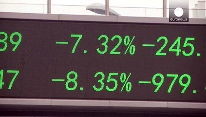 Fermeture anticipée des bourses chinoises après un nouvel effondrement