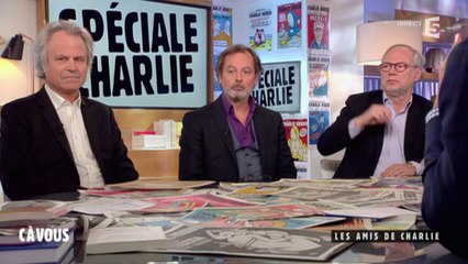 Les amis de Charlie Hebdo - C à vous - 07/01/2016