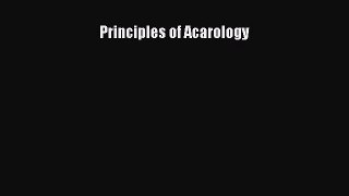 [PDF Download] Principles of Acarology [Read] Full Ebook