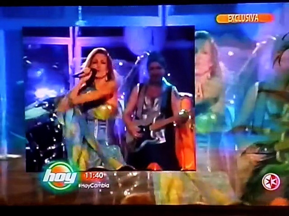 FEY, LENNY DE LA ROSA FELIZ POR DUETO, PROGRAMA HOY, ENE 7 2016