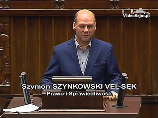 Poseł Szymon Szynkowski vel Sęk - Wystąpienie z dnia 02 grudnia 2015 roku.