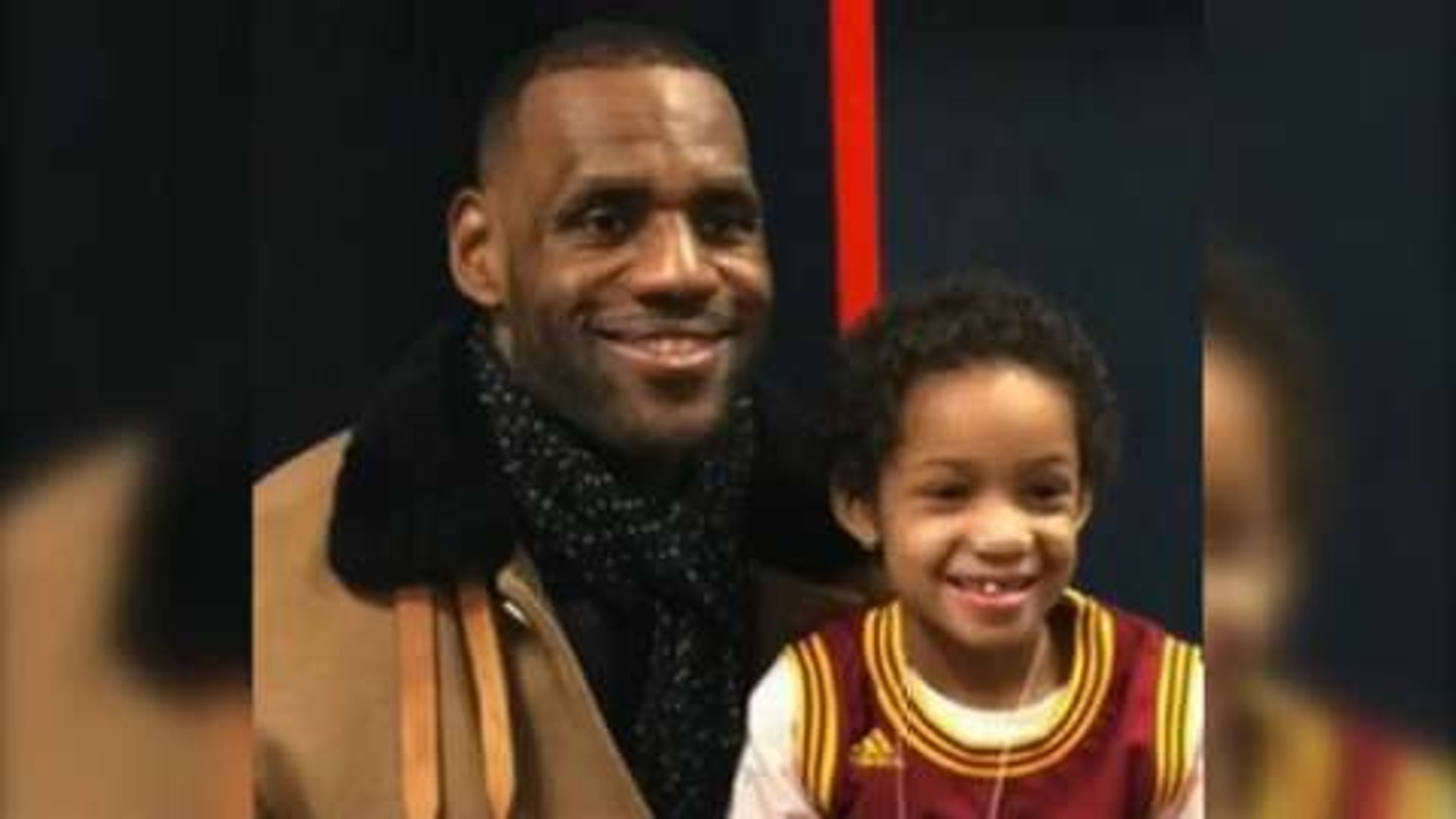 Leah Still got to hang out with LeBron after Wednesday night's