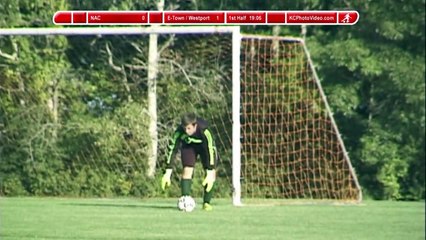 Boys Soccer - NAC Bobcats vs E-Town - Westport Griffins 09-24-14 - Scorebug - 1st Half