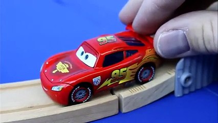 Disney Pixar Cars Rescue squad mater Saves Lightning McQueen on fire after Hellicopter accident.