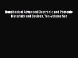 [PDF Download] Handbook of Advanced Electronic and Photonic Materials and Devices Ten-Volume