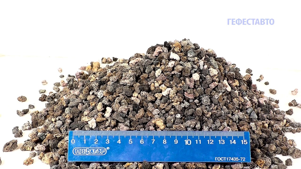 Шлаковая Пемза Фр. 5-10 Мм Для Бетона (Шлакопемзовый Гравий.