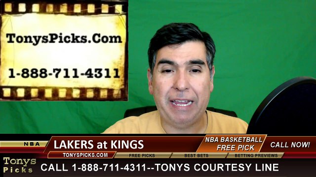 NBA Free Pick Sacramento Kings vs. LA Lakers Prediction Odds Preview 1-7-2015