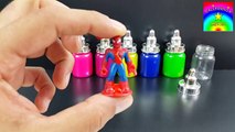 Rainbow Slime Clay Surprise Mickey Mouse Ben 10 Spiderman Minions Frozen