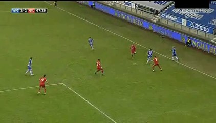 Max Power Goal - Wigan 2 - 2 Gillingham FC - 07/01/2016