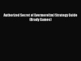 Authorized Secret of Evermore(tm) Strategy Guide (Brady Games) [PDF Download] Authorized Secret