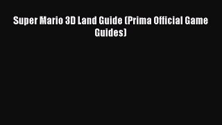 Super Mario 3D Land Guide (Prima Official Game Guides) [PDF Download] Super Mario 3D Land Guide