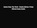 Saints Row: The Third - Studio Edition: Prima Official Game Guide [PDF Download] Saints Row: