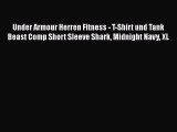 Under Armour Herren Fitness - T-Shirt und Tank Beast Comp Short Sleeve Shark Midnight Navy