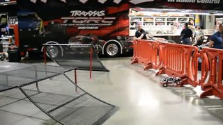 TRAXXAS RC Trucks, freestyle ramp jump 
