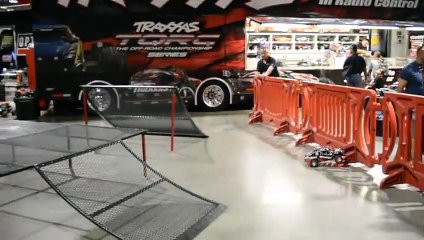 TRAXXAS RC Trucks, freestyle ramp jump "demo"  Stunning Videos