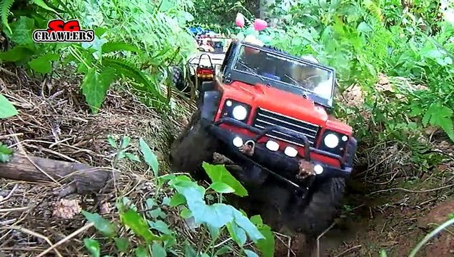 13 RC Trucks scale offroad 4x4 Adventures RC4WD Timberwolf D110 M923 Jeep Wrangler honcho dingo Stunning Videos