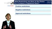 08.2. Company Law - Company Names