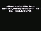adidas adizero prime G64932 Herren Hallenschuhe Mehrfarbig (Vivid Yellow S13 / Dark Shale /
