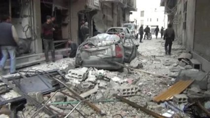 Rus Ordusuna Ait Savaş Uçaklarının Saldırısı