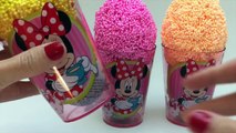 Minnie Mouse Surprise Œufs de Mickey Mouse Disney Jouets Macha et LOurs de Peppa Pig Hello Kitty Oeufs