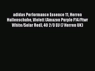adidas Performance Essence 11 Herren Hallenschuhe Violett adidas Court Stabil 11 Hallenschuh Kinder amazon purple at