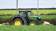 Fendt & Deere Mowing G Rae Agri 2013 2nd Cut Silage gtritchie5