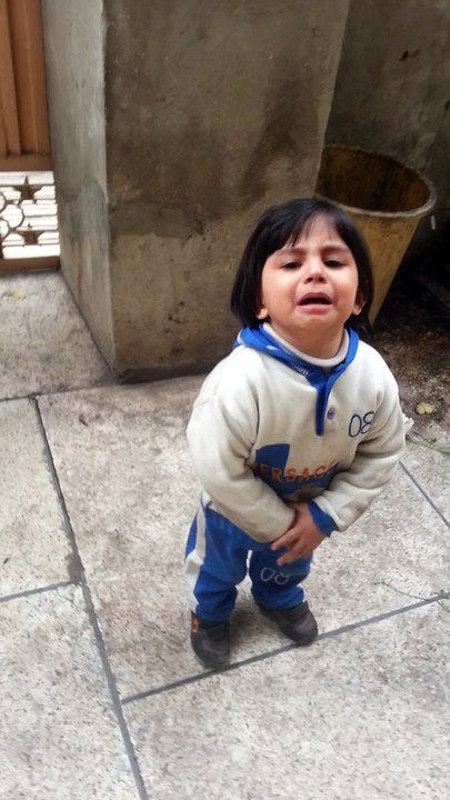 Angry kid Azaan